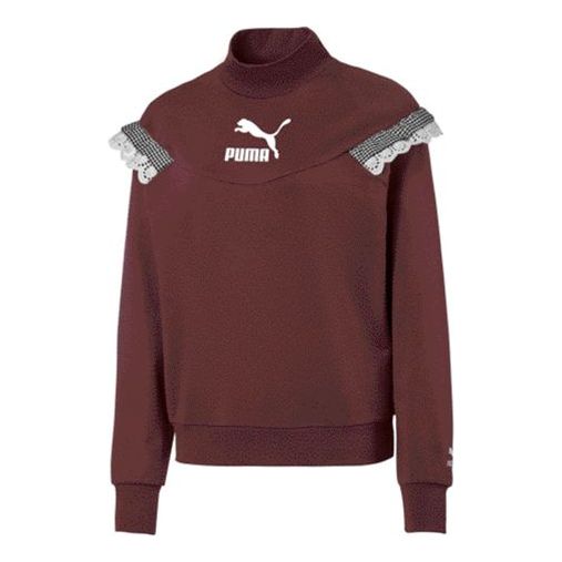 (WMNS) PUMA x TYAKASHA Turtleneck Sweater Red 595555-26