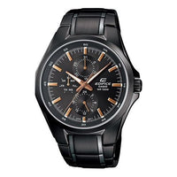 CASIO EDIFICE Waterproof Stainless Steel Strap Mens Black Analog EF-339BK-1A92021