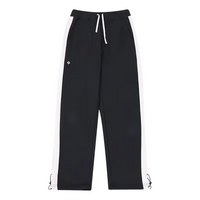 Converse Drawstring White stripe Sweatpants Asia Sizing 'Black' 10026911-A02