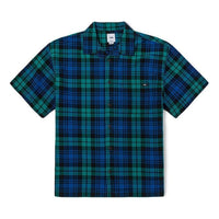 Vans Anaheim Woven Shirt 'Blue Green' VN0A7SFCY61