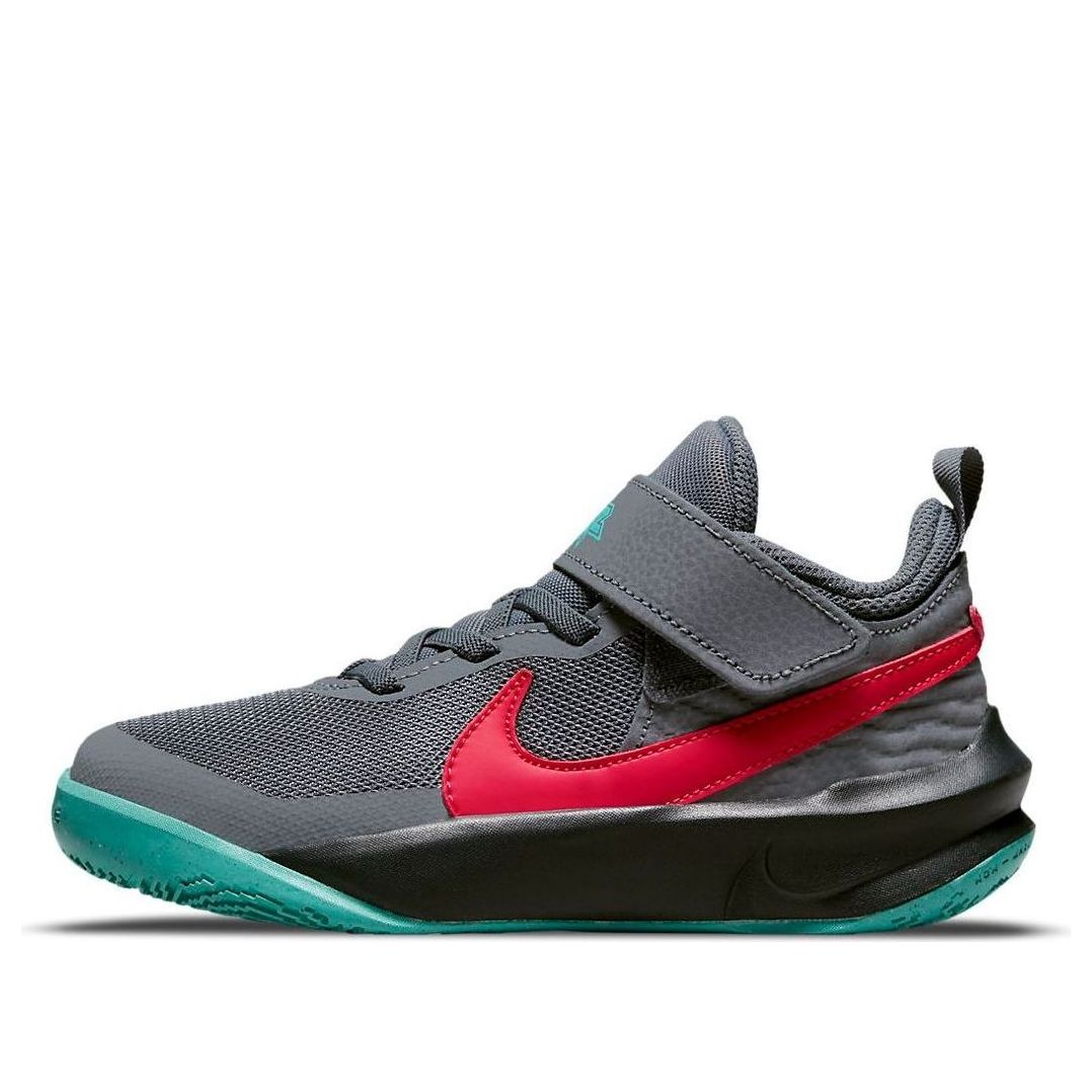 (PS) Nike Team Hustle D10 'Grey Teal Siren Red' CW6736-008
