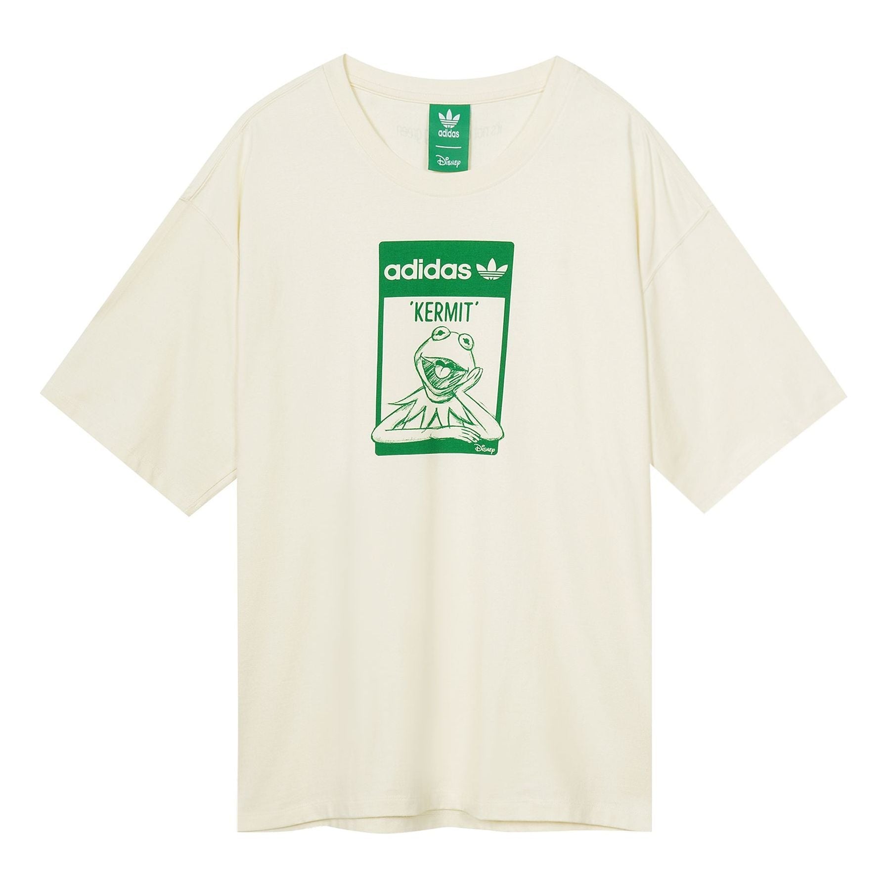 adidas originals Tee Kermit F Printed Unisex Milky-white GQ4152
