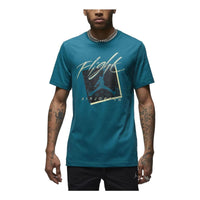 Air Jordan Boxed Flight Logo Graphic T-Shirt 'Teal' DX9593-318