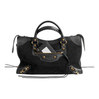 (WMNS) Balenciaga Le City Bag Medium 'Black' 8657602ACJ51000