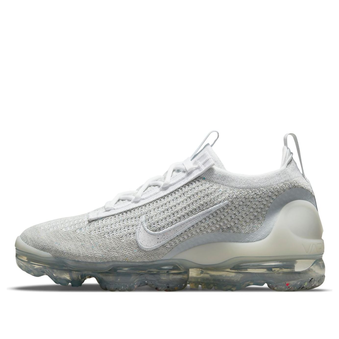 (WMNS) Nike Air VaporMax 2021 Flyknit 'White Pure Platinum' DC4112-100