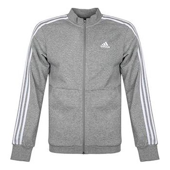 adidas Cm Tt Ft 3S Men's Sporty Crocheted Jacket Men's Grey DU6782