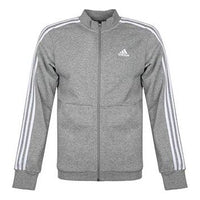 adidas Cm Tt Ft 3S Men's Sporty Crocheted Jacket Men's Grey DU6782
