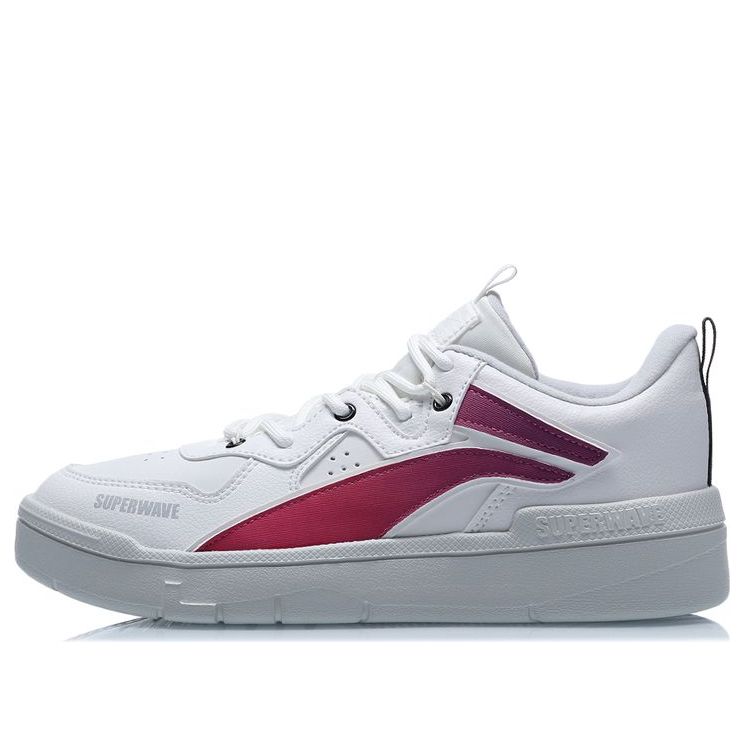 (WMNS) Li-Ning Superwave Low 'White Red' AGCQ228-2