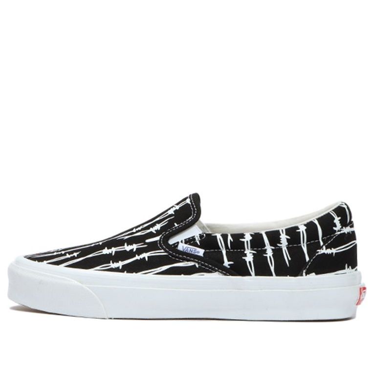 Vans OG Classic Slip-On LX 'Barbed Wire - Black' VN0A45JK9S9