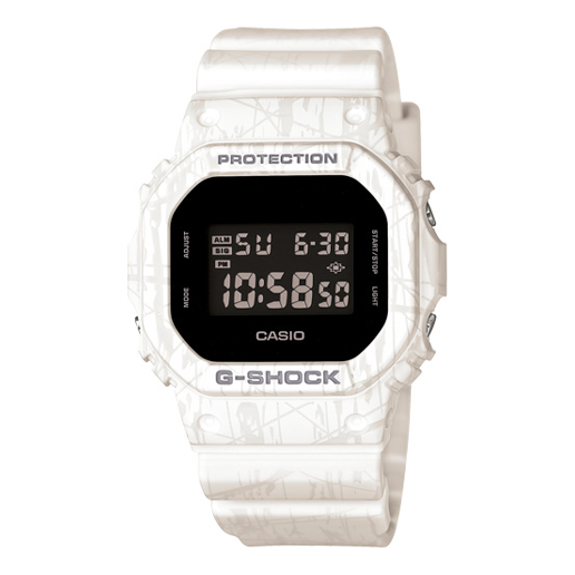 CASIO G-Shock Square 'White' DW-5600SL-7
