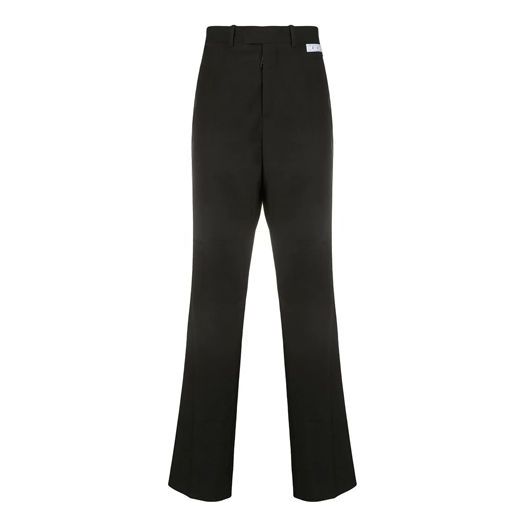 Off-White FORMAL PANT BLACK NO COLOR FW20 Formal Trousers Men Black OMCA134E20FAB0011000