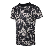 PUMA Round Neck Short Sleeve Gray - Camouflage Printing 519023-01