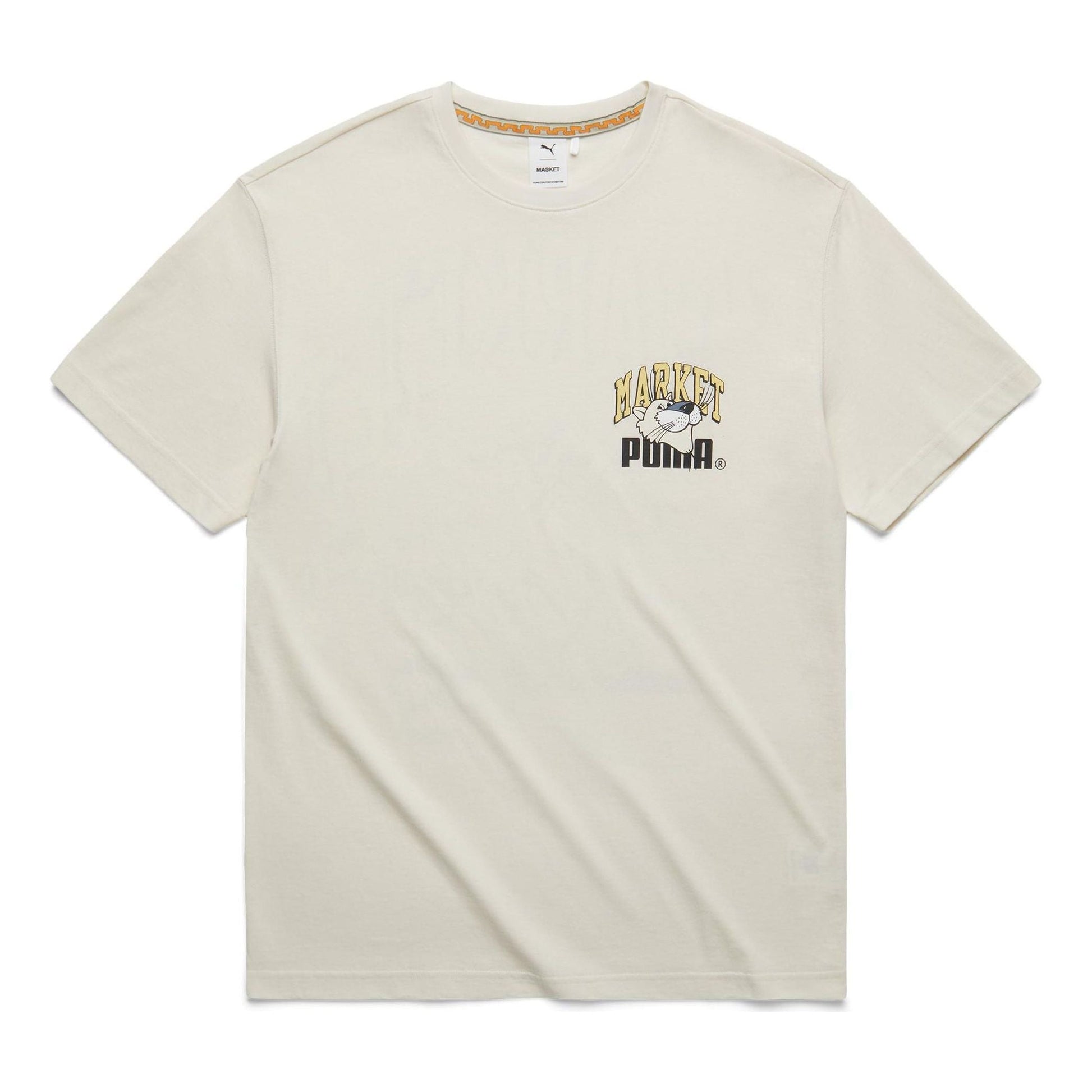 PUMA X Market Graphic Tee 'Beige' 537396-65