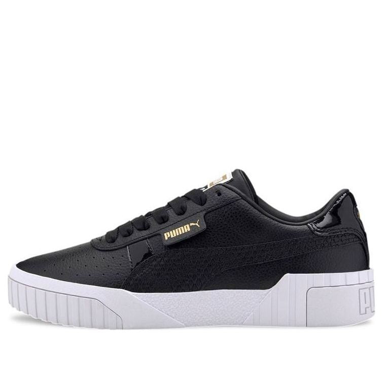 (WMNS) PUMA Cail Snake Sneakers Black 372096-02