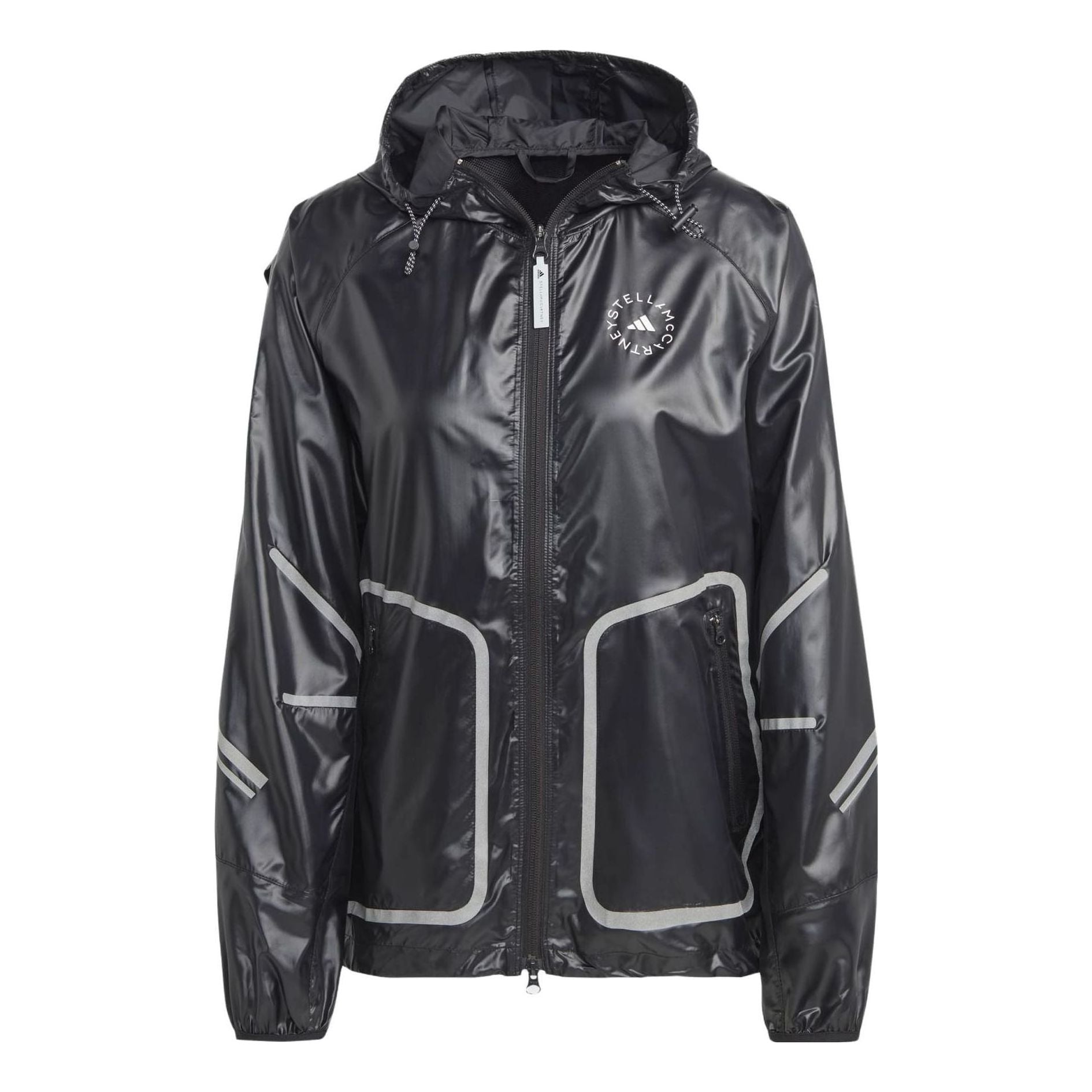 (WMNS) adidas by Stella McCartney TruePace Running Jacket Asia Sizing 'Black' IC9717