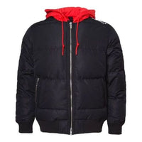 Converse Court Down Bomber Jacket Asia Sizing 'Black Red' 10019992-A01