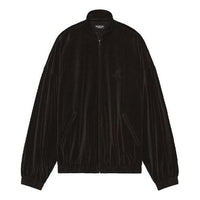 Balenciaga Hotels and Resorts Chenille Jacket 'Black' 659098TKQ121000