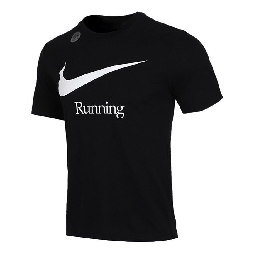 Nike Running Printing Running Sports Knit Male Black CK0638-010