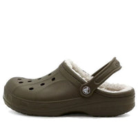 Crocs Classic Lined Clogs 'Walnut Oatmeal' 1624428A