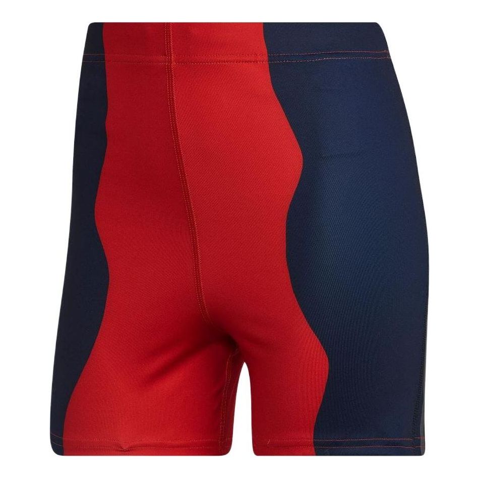 (WMNS) adidas x Marimekko Run Icons Bike Shorts Asia Sizing 'Red Navy' HH7321