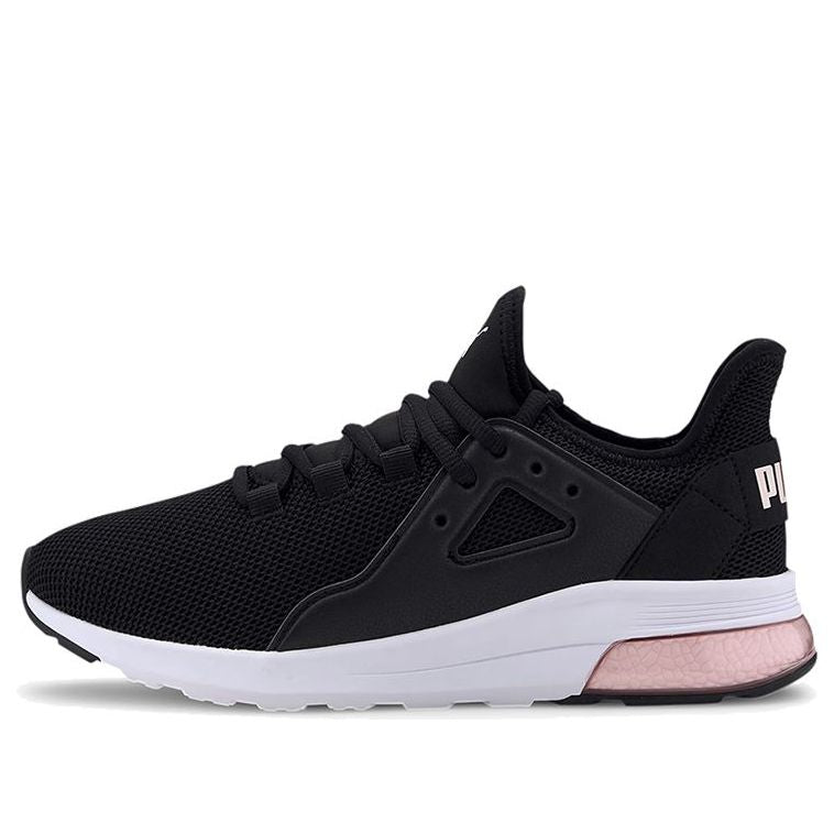 PUMA Electron Street Low-cut Running Shoes Black/White/Pink 367309-12