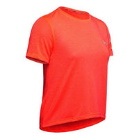 (WMNS) Under Armour Streaker Running Sports Short Sleeve Orange 1342869-836