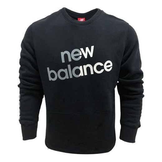 New Balance Athleisure Casual Sports Pullover Jacket Black AMT83576-BK