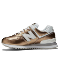 (WMNS) New Balance 574 Low-Top Gold WL574LC2