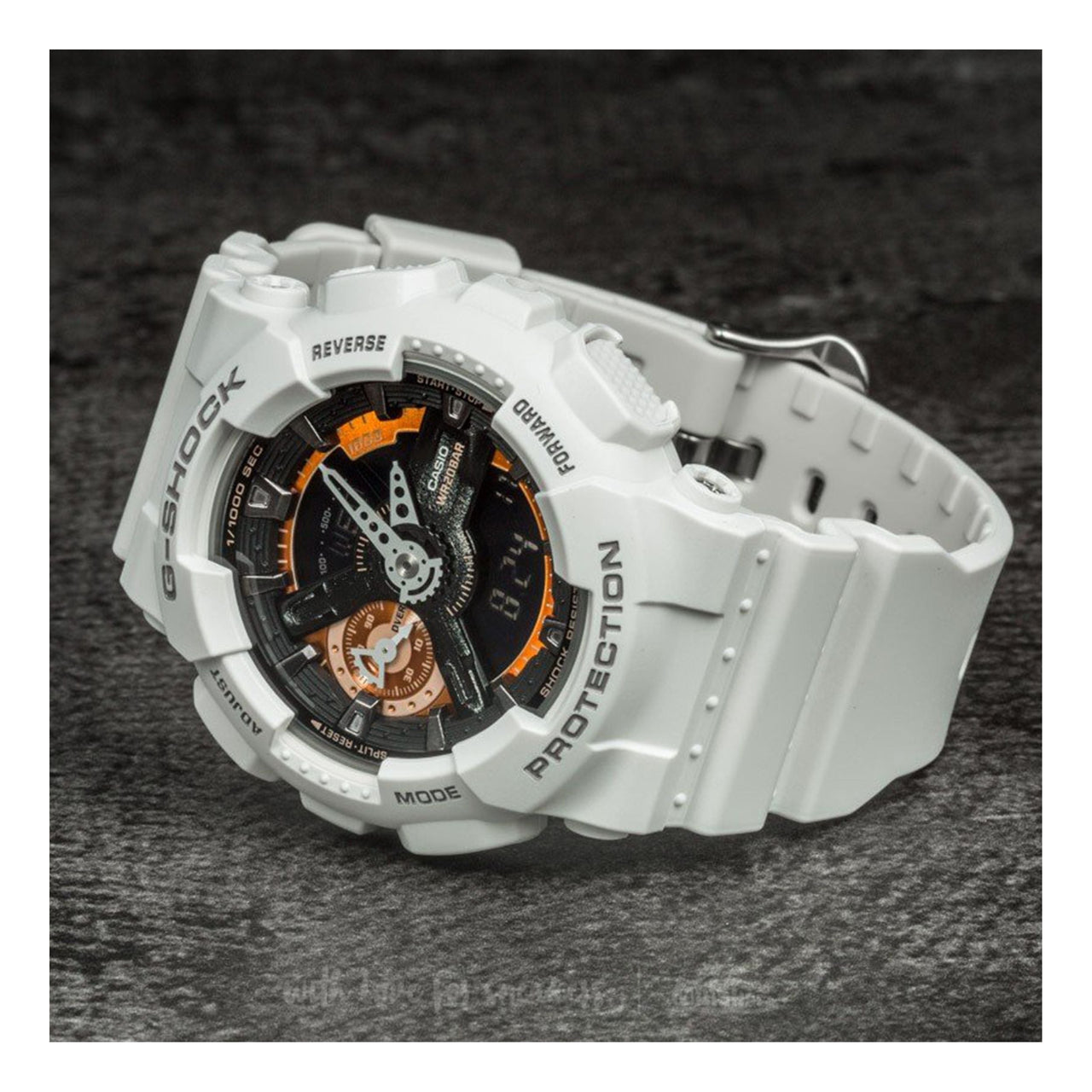 CASIO G-Shock Analog-Digital 'White' GMA-S110CW-7A2