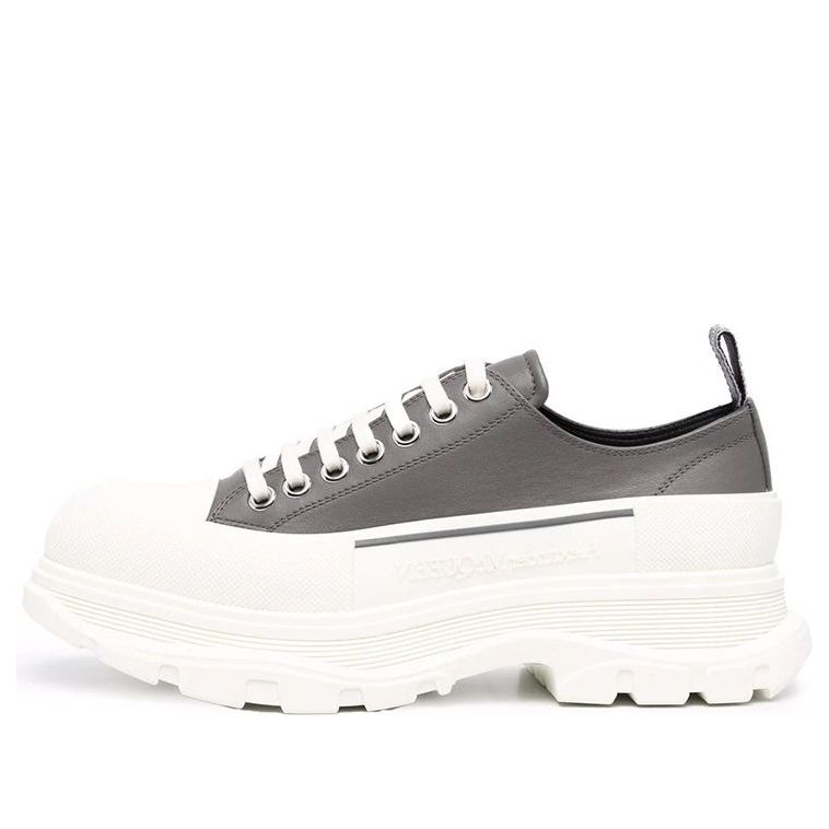 Alexander McQueen Tread Slick Sneakers 'Grey White' 627225WIAG63476