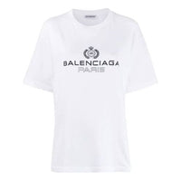 Balenciaga Crown Short Sleeve White 594599TGV609000