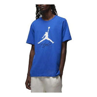 Air Jordan Jumpman Flight Logo T-Shirt 'Blue White' AO0664-480