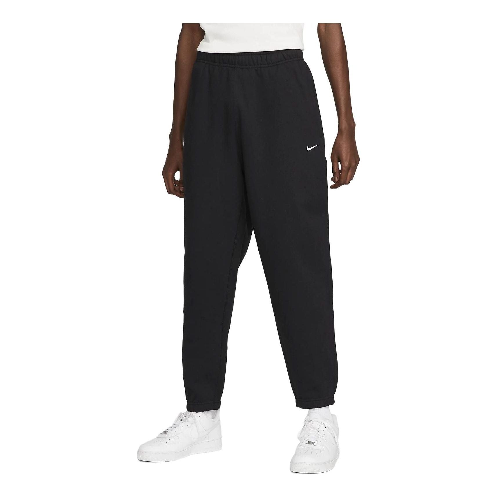 Nike Solo Swoosh Fleece Trousers 'Black' DX1364-010