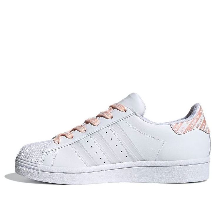(GS) adidas Superstar J 'White Glow Pink' FV3761