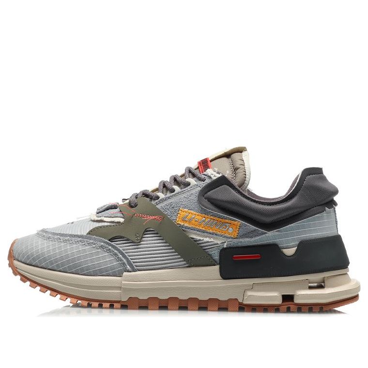 Li-Ning 001 Classic Casual Gray Green Blue AGCQ271-3