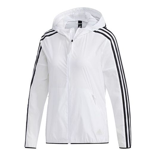 (WMNS) adidas Windbreaker 3S Jacket White FT2881