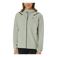 (WMNS) ASICS Accelerate Waterproof 2.0 Jacket 'Olive Grey' 2012C219-303
