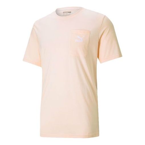 PUMA Classics Pocket T-Shirt 'Pink' 532636-27