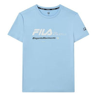 FILA Elastic Sports Short Sleeve Sky Blue A11M122102F-LB