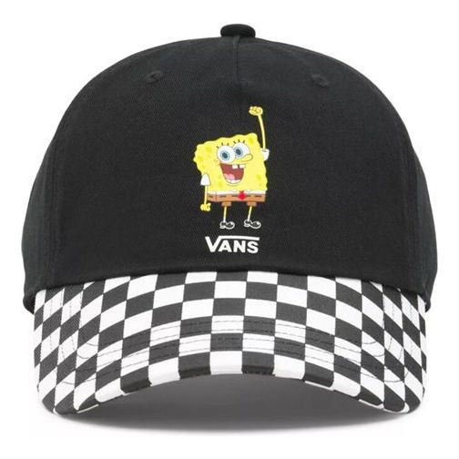 Vans x SpongeBob Court Side Hat 'Black White Yellow' VN0A5I3CYZJ