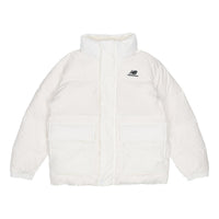 New Balance Essential Logo Puffer Jacket Asia Sizing 'White' NPA4E013-IV