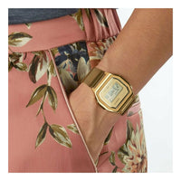 CASIO VINTAGE Retro Small Watch Color Gold Digital A1000MG-9EF