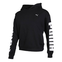 (WMNS) PUMA Rebel Full Zip Hoodie 'Black' 581629-01