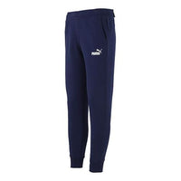 PUMA Ess Logo Pants Fl Cl Pants 'Navy' 846385-06