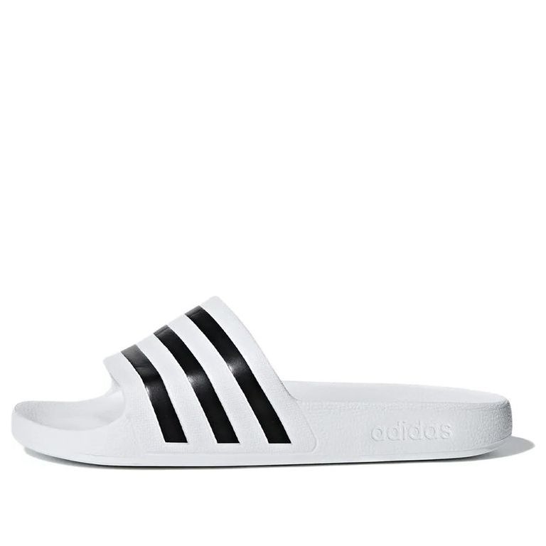 adidas Adilette Aqua 'White Black' EX0197
