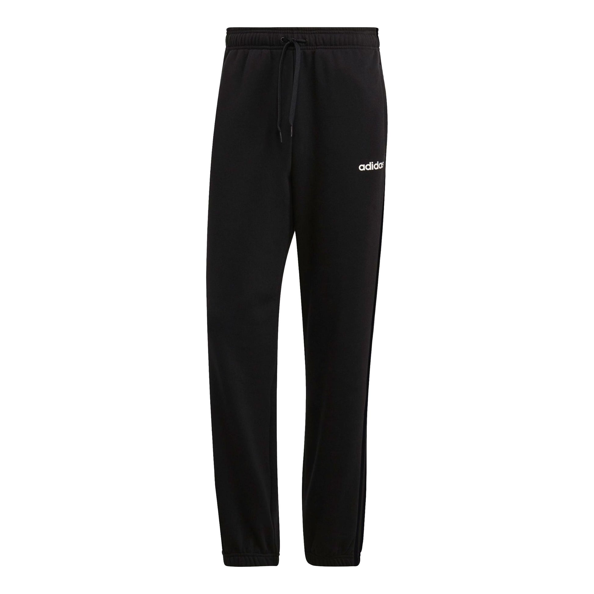 adidas Loose Knit Breathable Stripe Casual Sports Pants Black EI4898