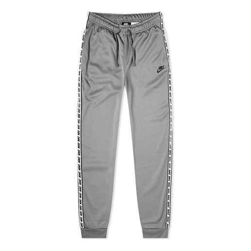 Nike Repeat Poly Sweat Drawstring Casual Long Pants Gray AR4912-065