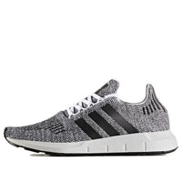 adidas originals Swift run Cozy Wear-Resistant Black 'Black White' DB0358