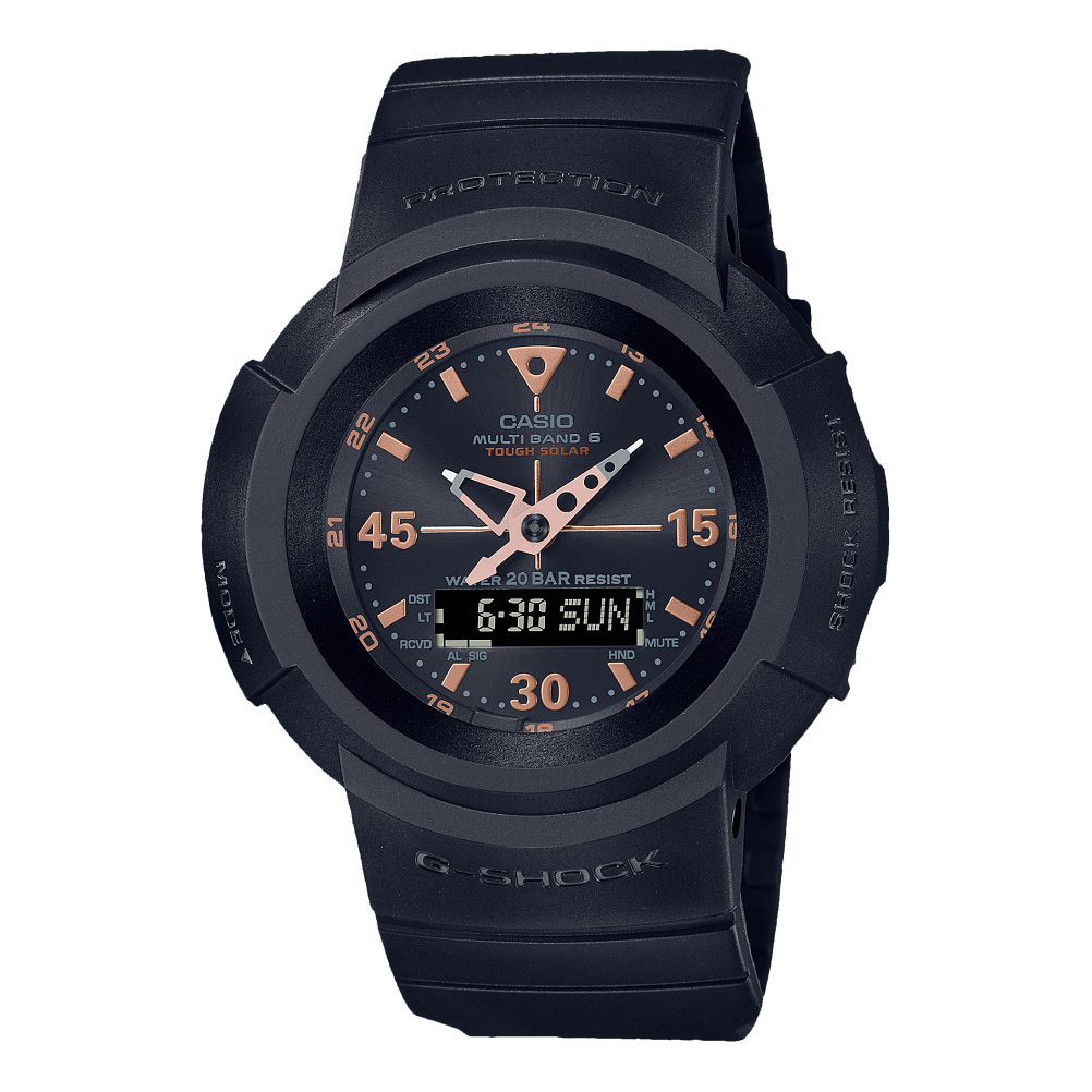 CASIO G-Shock Analog-Digital 'Black' AWG-M520G-1A9PR