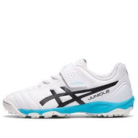 ASICS Juniole 5 TF Turf Sport Shoes K White/Black 1104A009-102